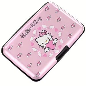 New Hello Kitty Aluminum RFID Card Wallet